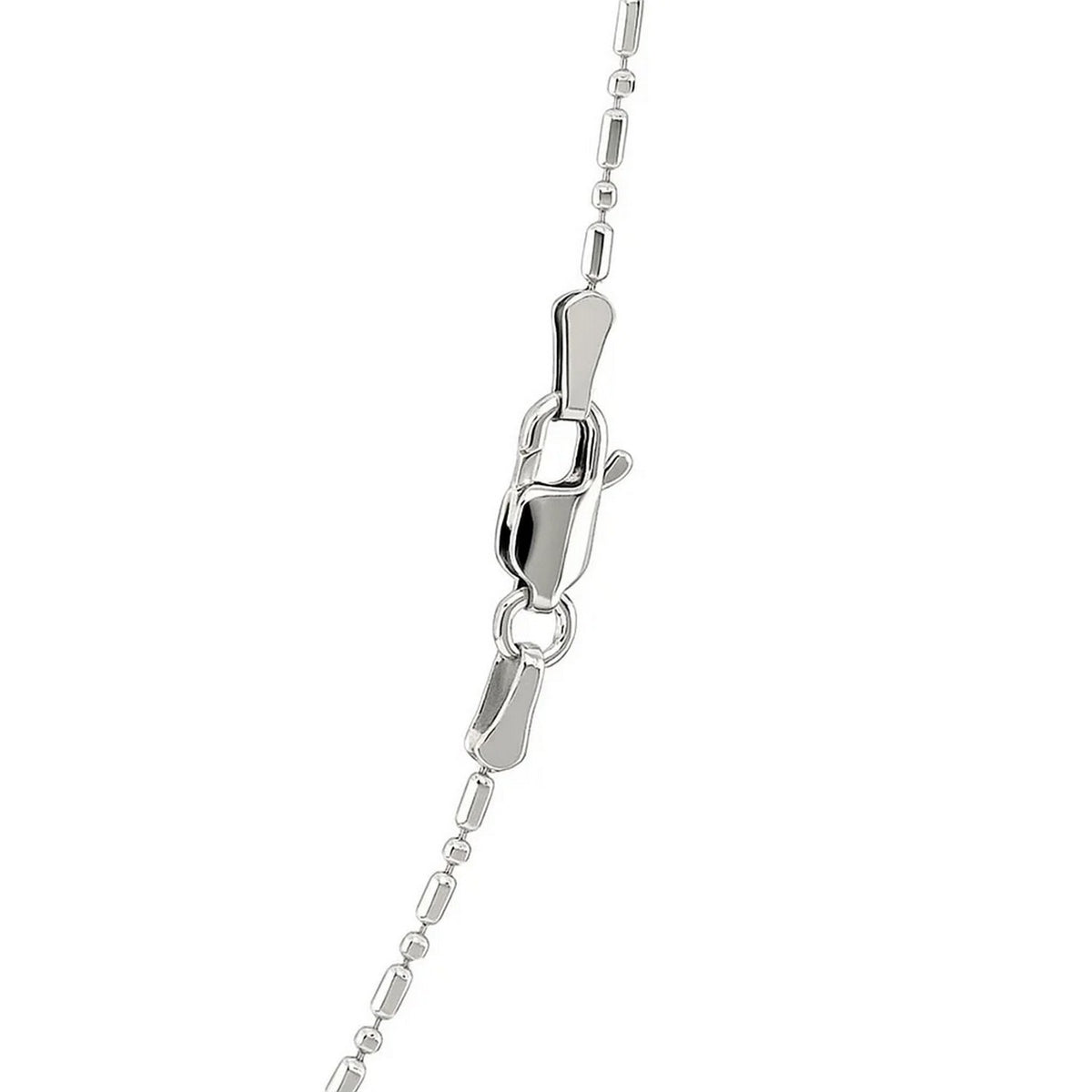 14k Diamond-Cut Alternating Bead Chain