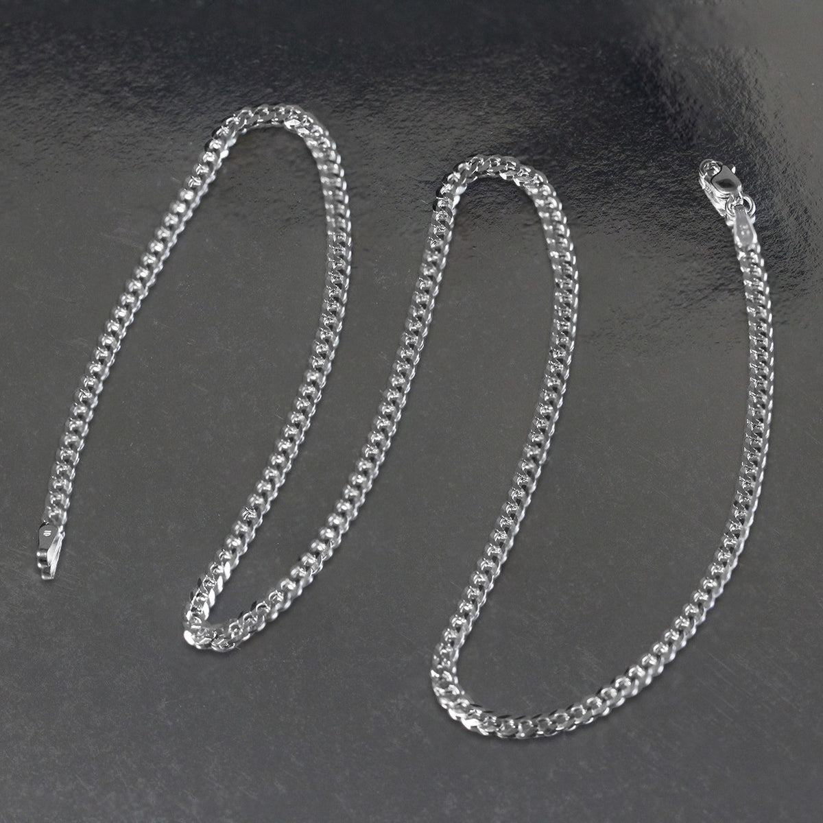 14k Solid Curb Chain