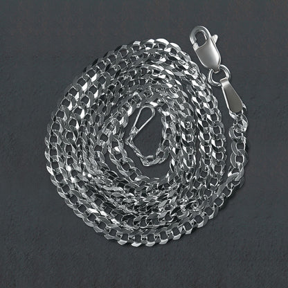 14k Solid Curb Chain