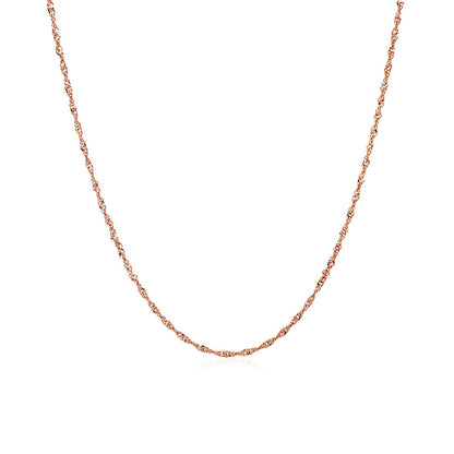 14k Singapore Chain