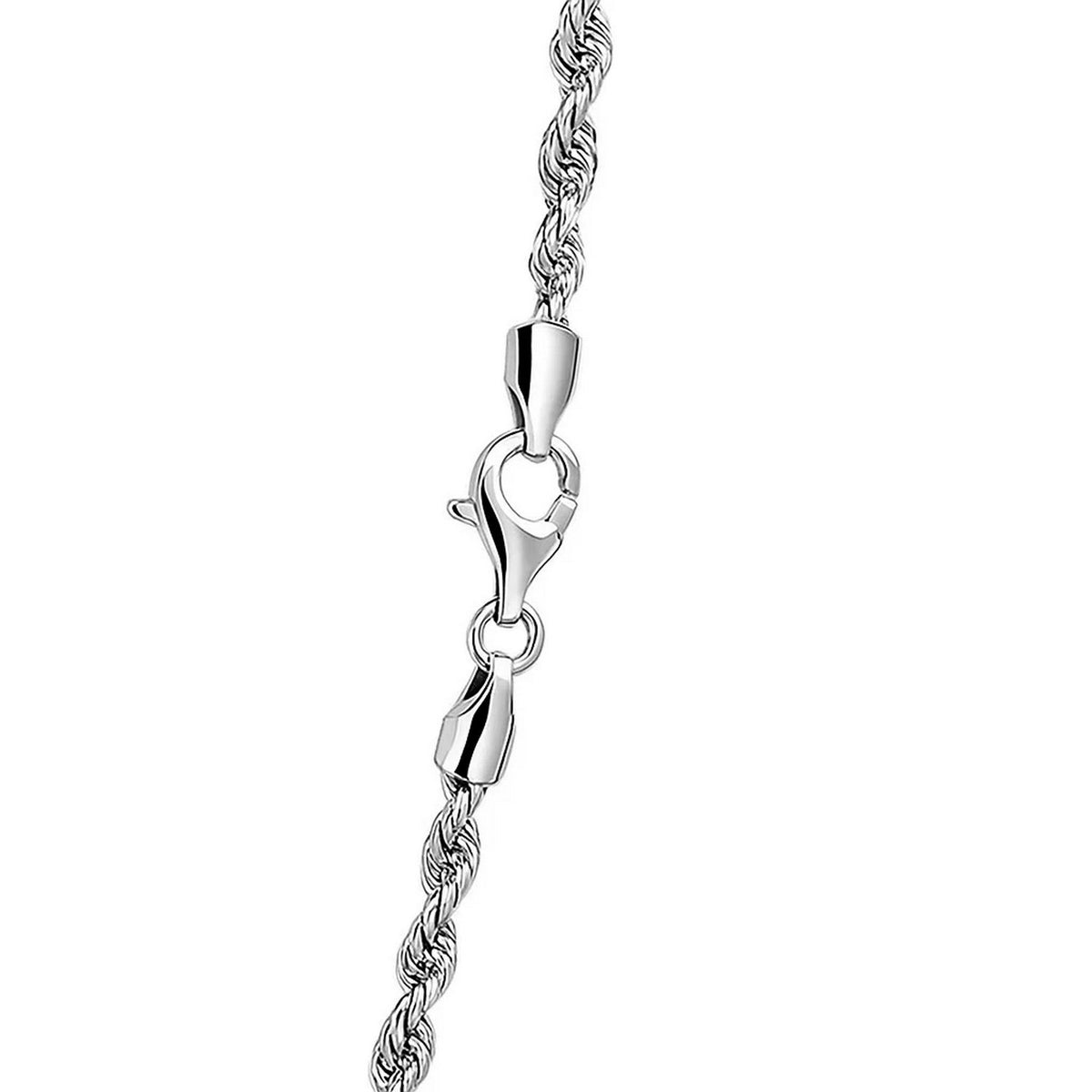 14k Yellow Gold Solid Diamond Cut Rope Chain