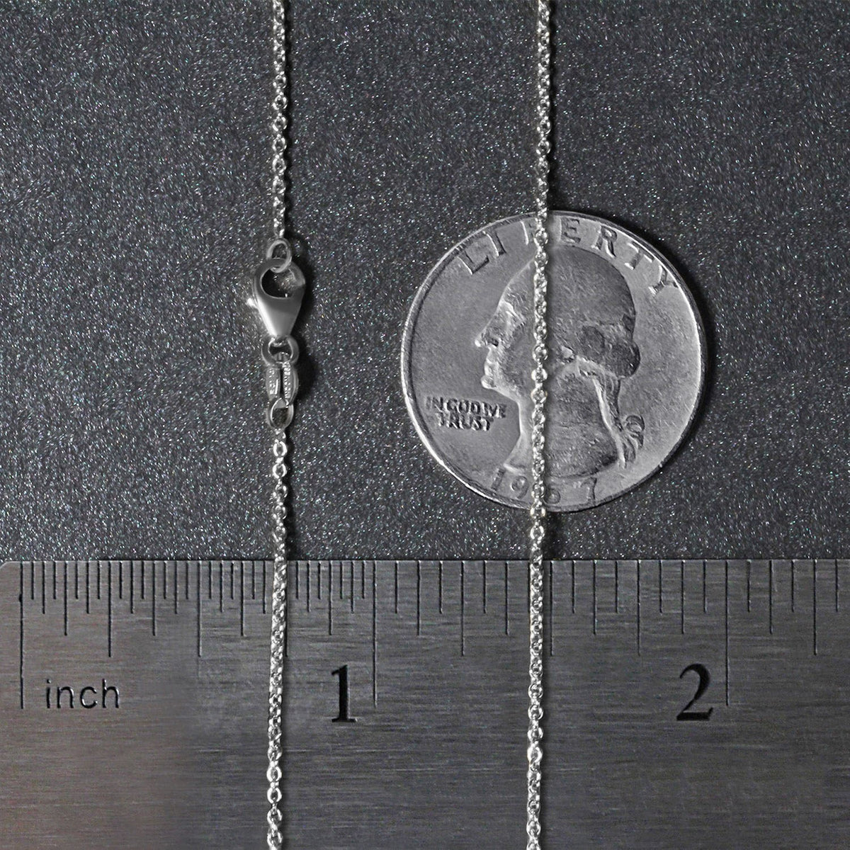 14k Oval Cable Link Chain