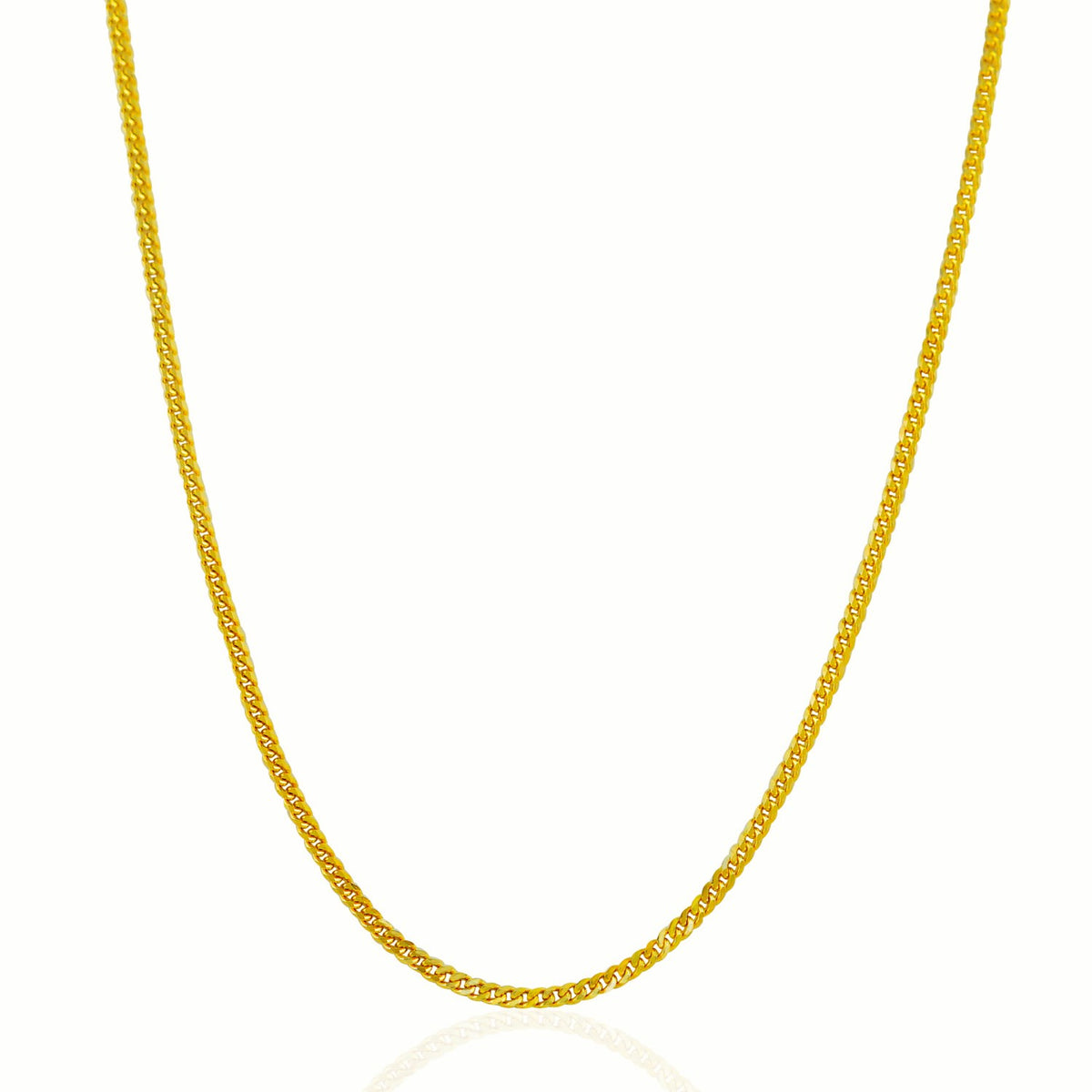 2.0mm 14k Gourmette Chain
