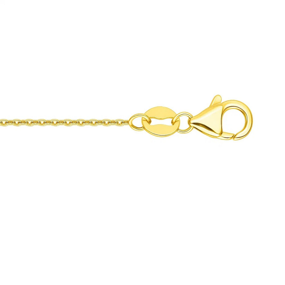 14k Oval Cable Link Chain