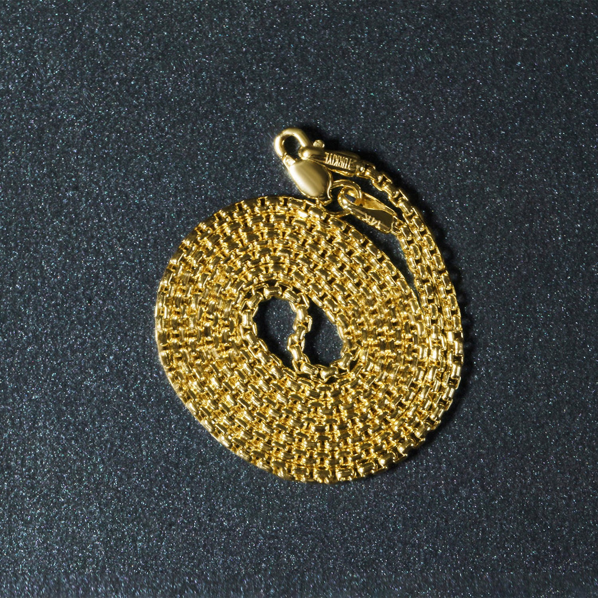 14k Round Box Chain
