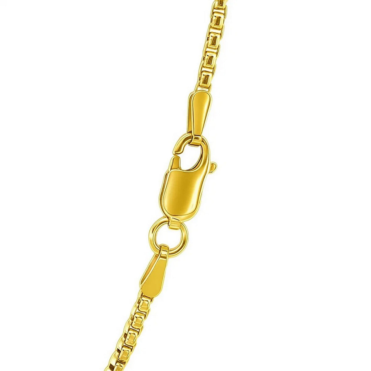 14k Round Box Chain