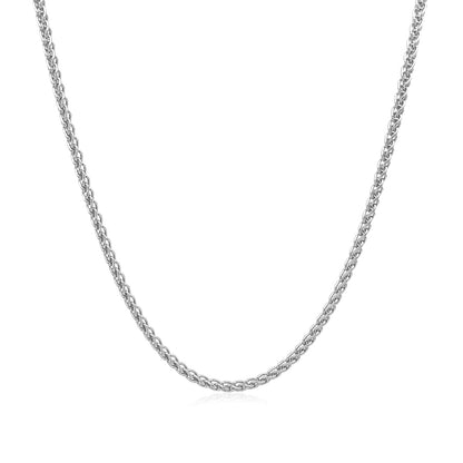 14k Round Wheat Chain