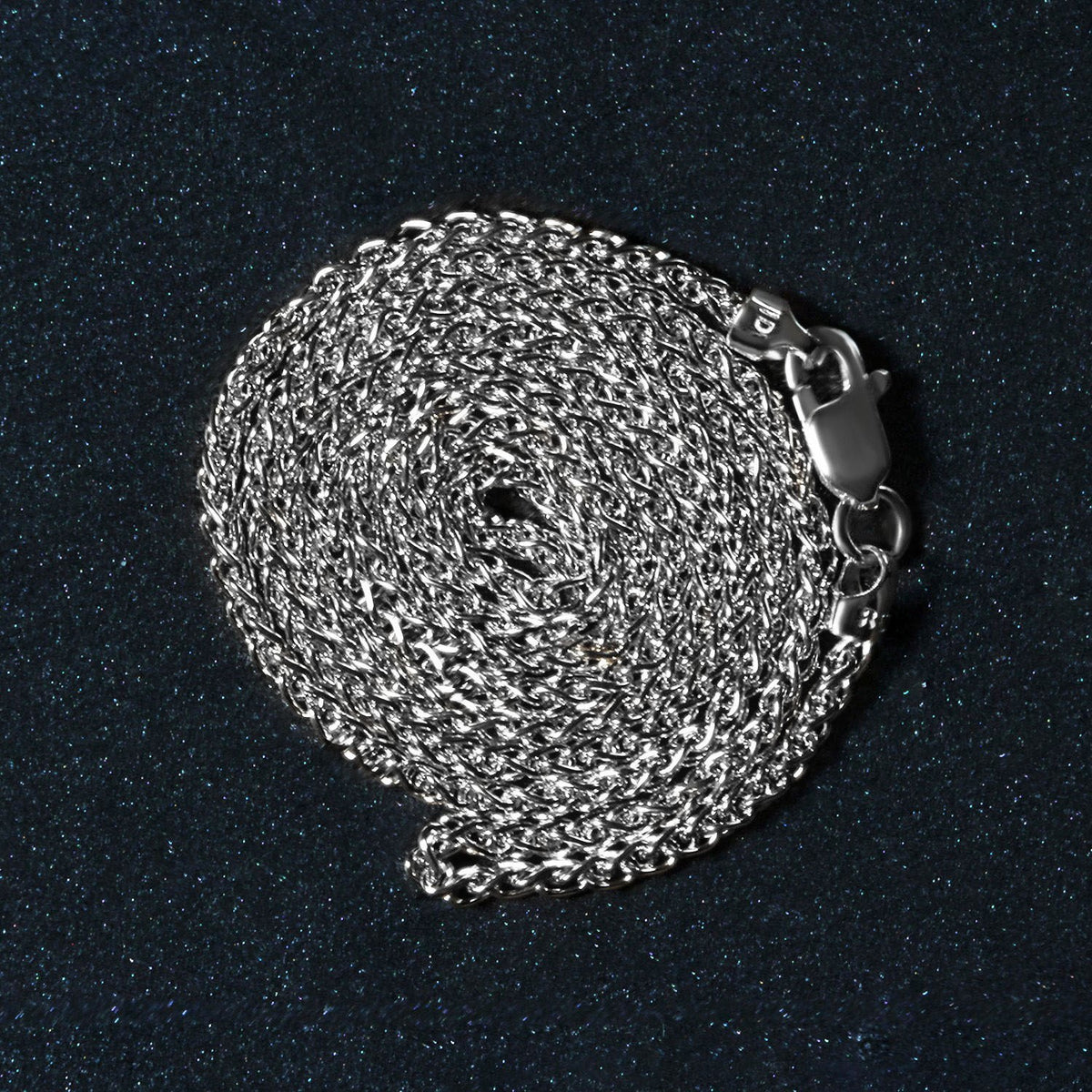 14k Round Wheat Chain