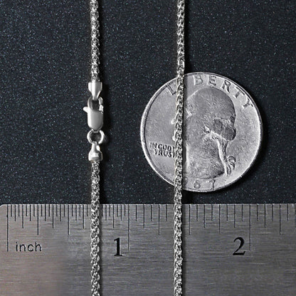14k Round Wheat Chain