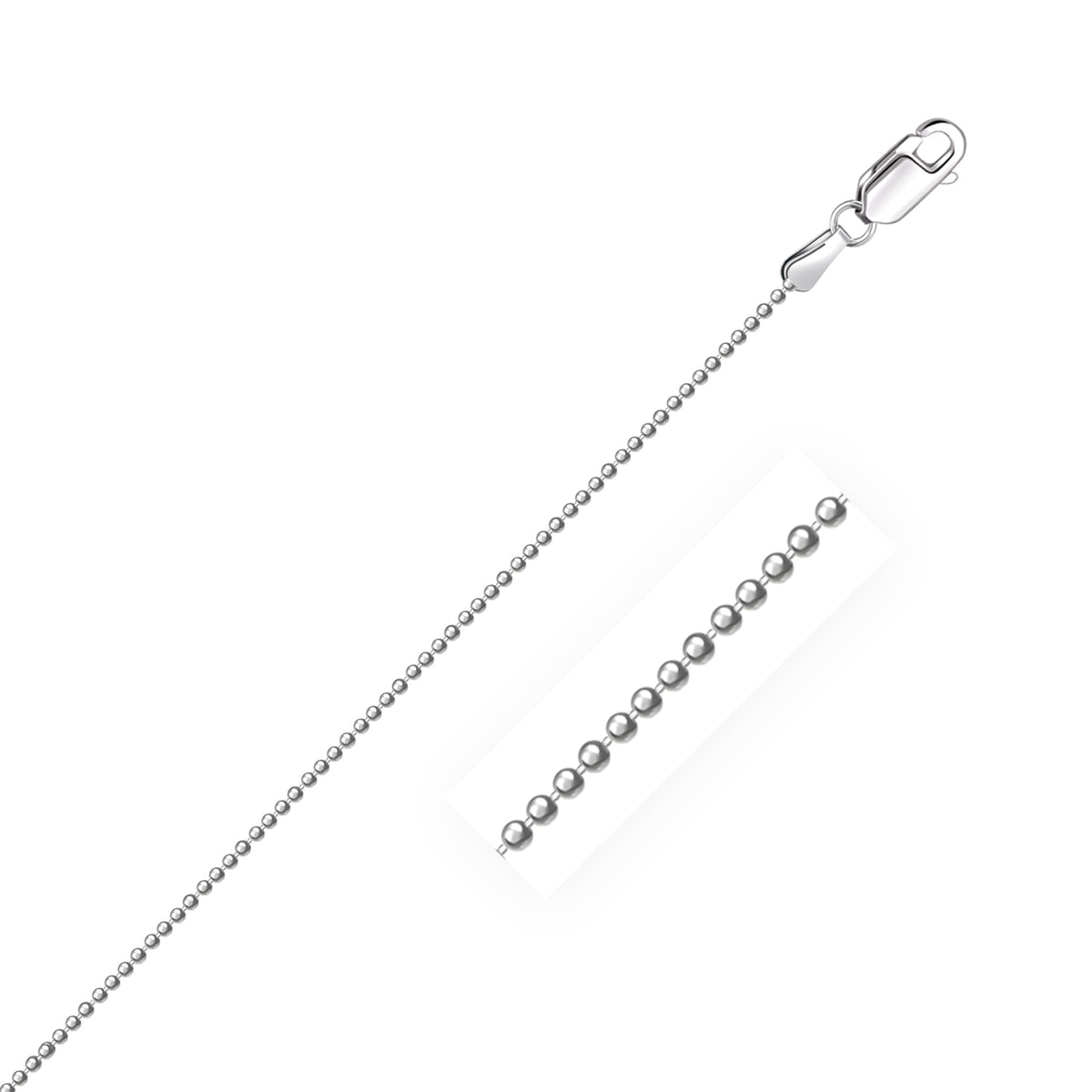 14k Diamond-Cut Bead Chain
