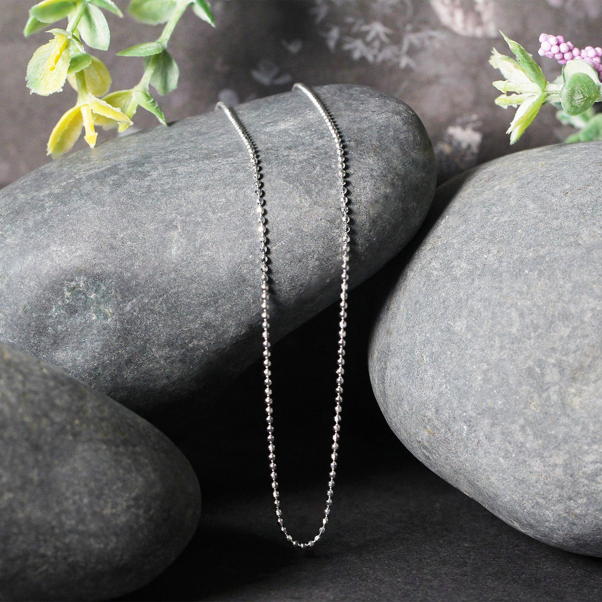 14k Diamond-Cut Bead Chain