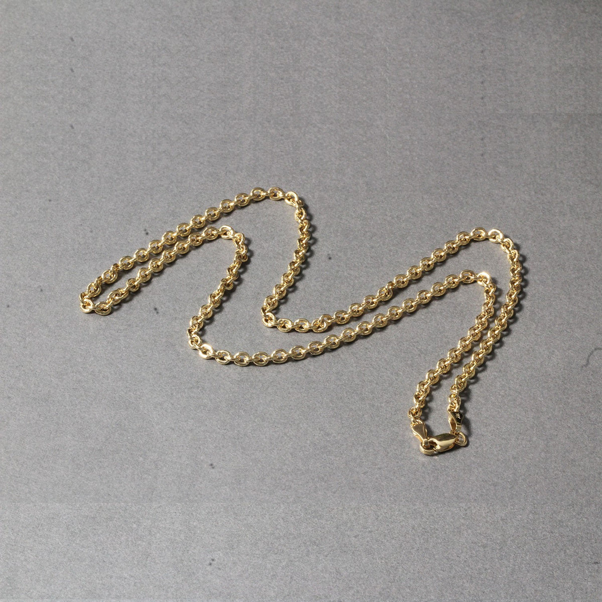 14k Yellow Gold Forsantina Lite Cable Link Chain