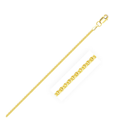 14k Yellow Gold Forsantina Lite Cable Link Chain