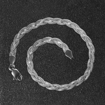 14k Braided Bracelet (3.50 mm)