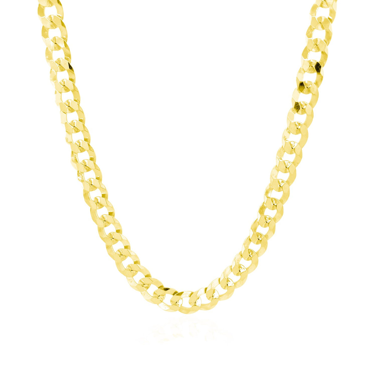 14k Solid Curb Chain