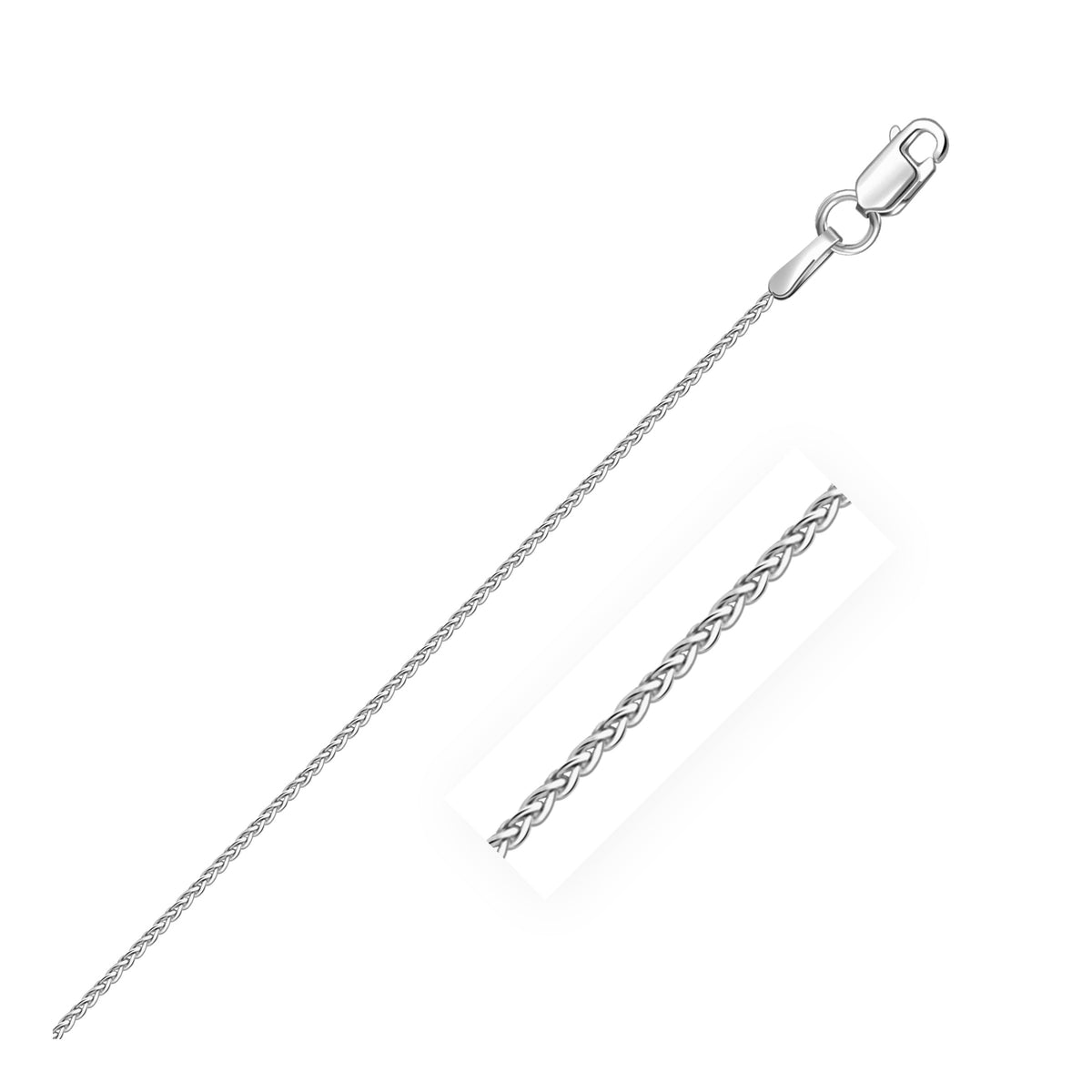 14k Round Wheat Chain