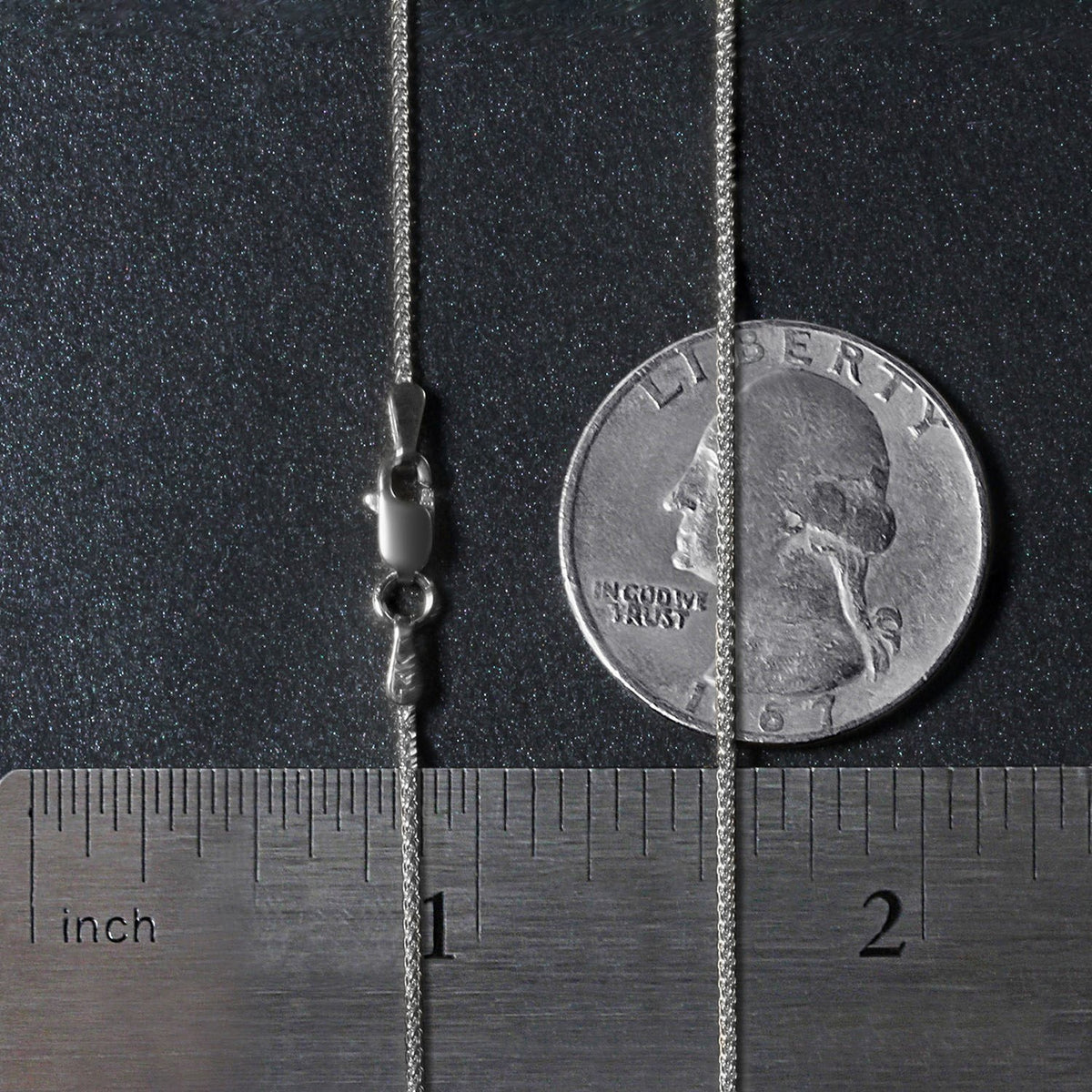 14k Round Wheat Chain