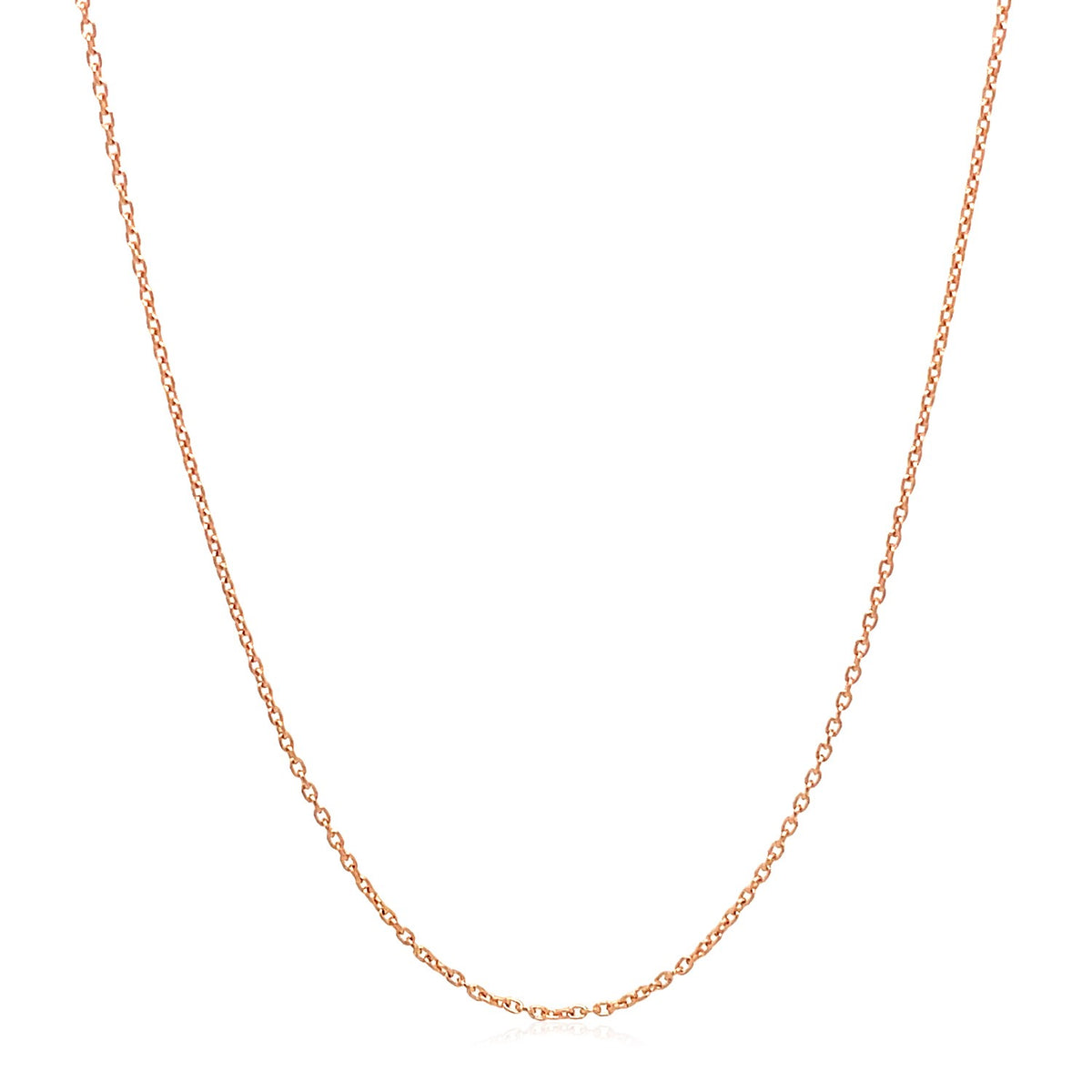 14k Oval Cable Link Chain