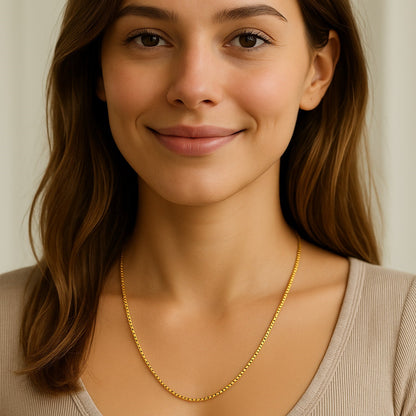 14k Classic Box Chain