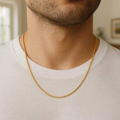 14k Classic Box Chain