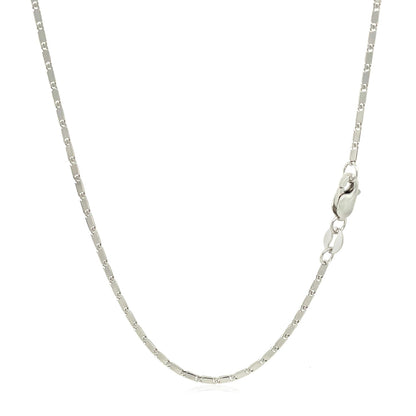14k White Gold Lumina Pendant Chain