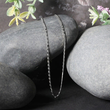 14k White Gold Lumina Pendant Chain