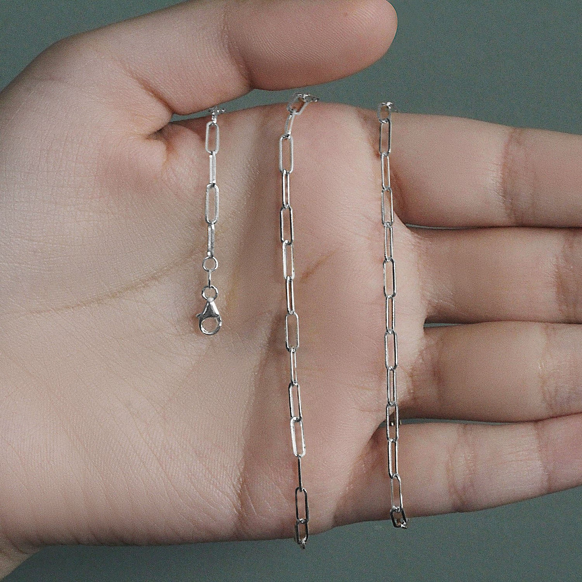 14K Paperclip Chain