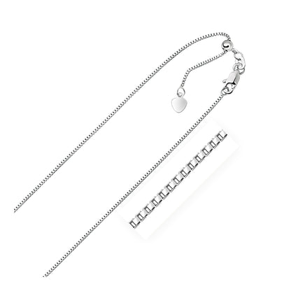 14k Adjustable Box Chain