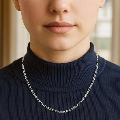 14k Solid Figaro Chain