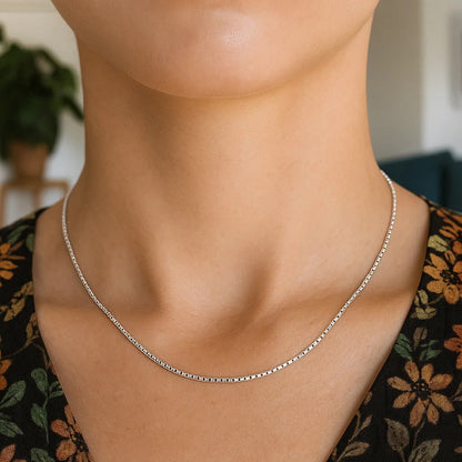 14k Classic Box Chain