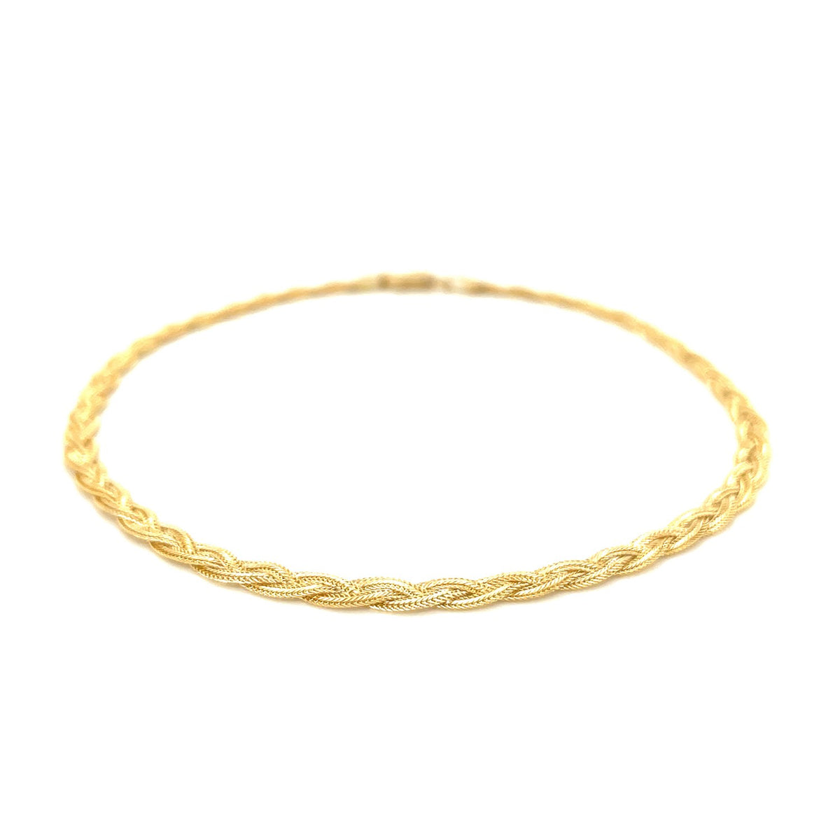 14k Braided Bracelet (3.50 mm)