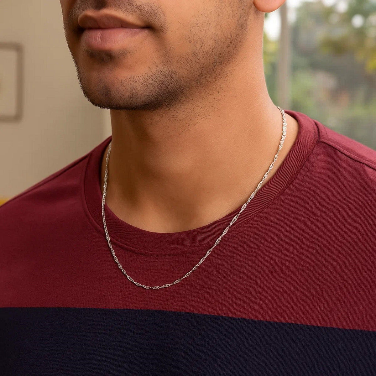 14k Singapore Chain