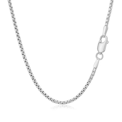 14k Round Box Chain