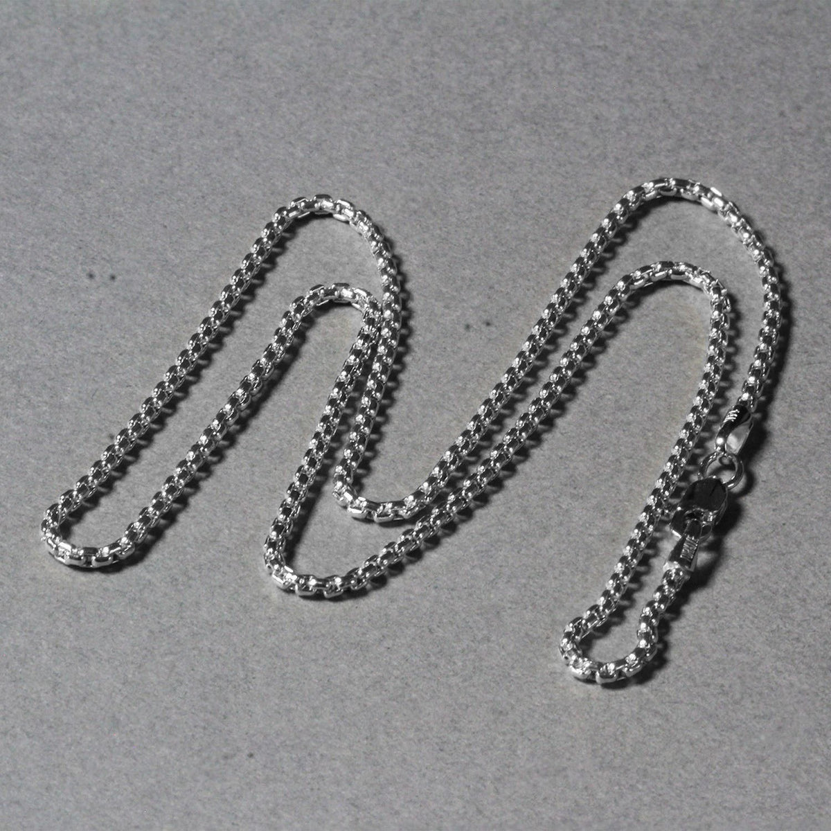 14k Round Box Chain