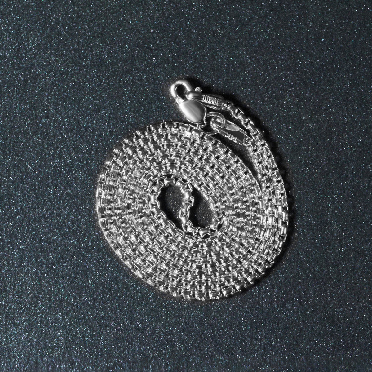 14k Round Box Chain