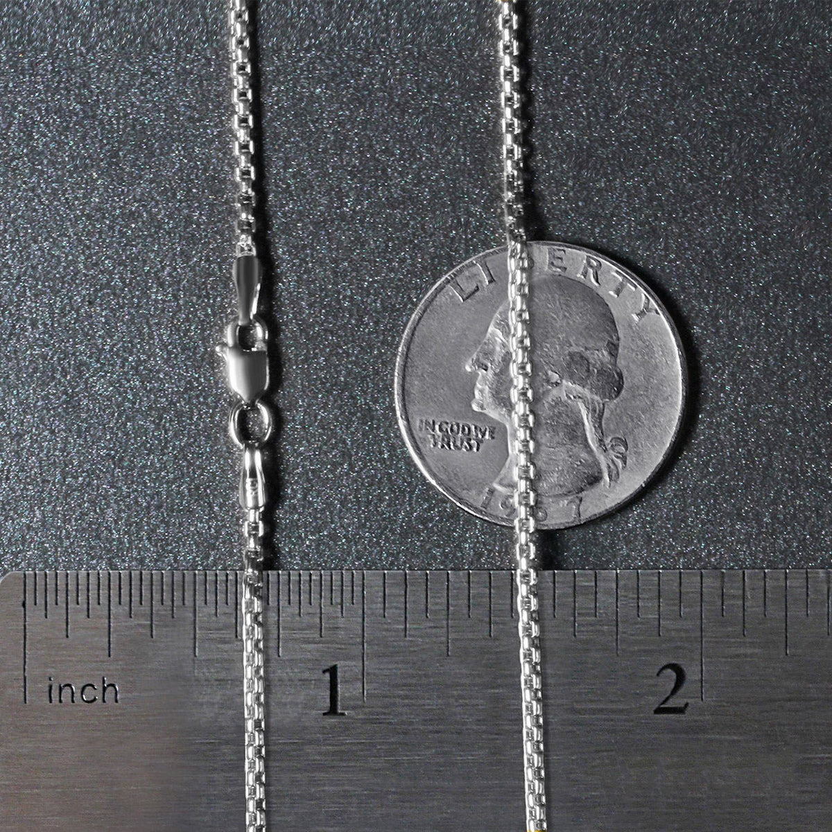 14k Round Box Chain
