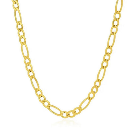 14k Solid Figaro Chain