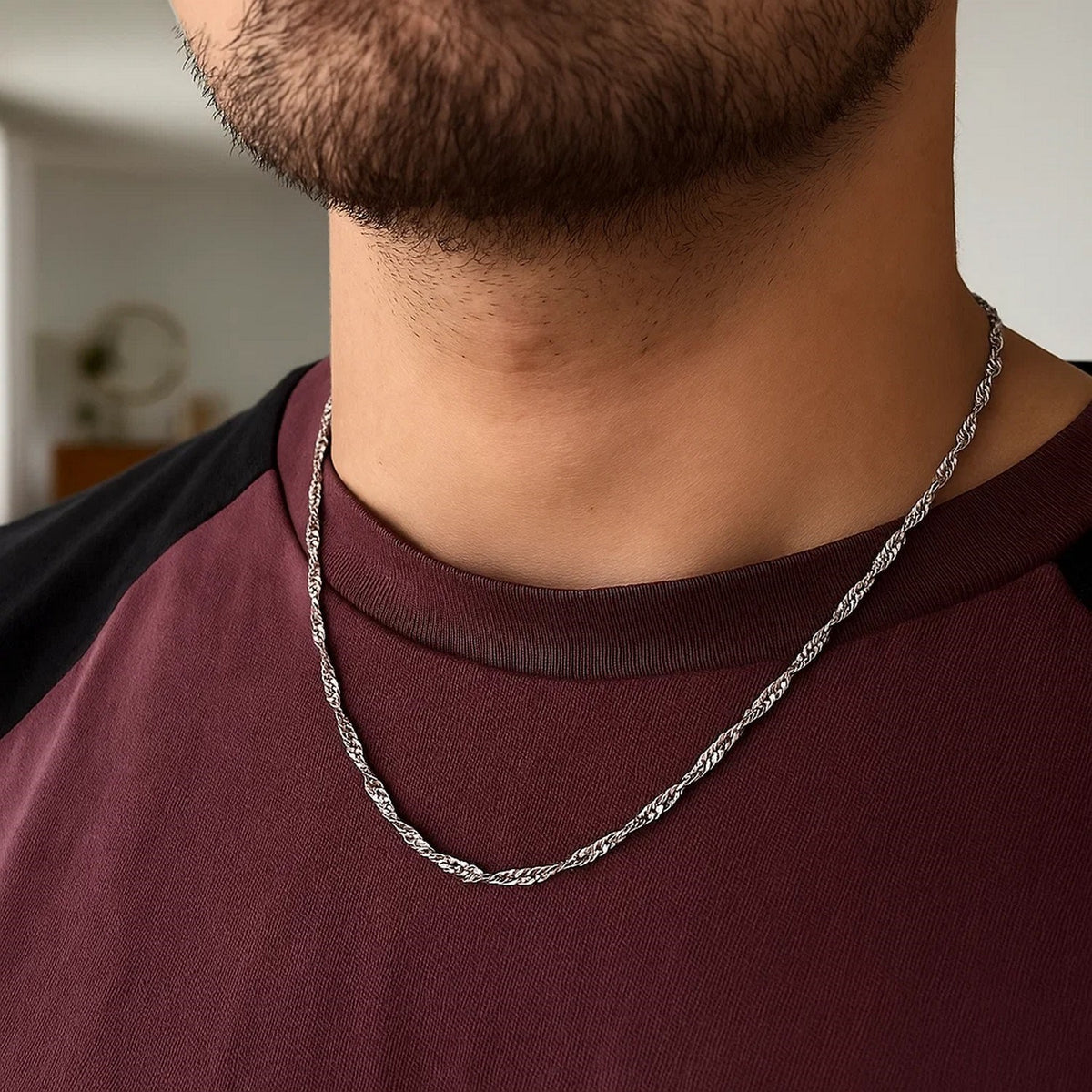 14k Singapore Chain