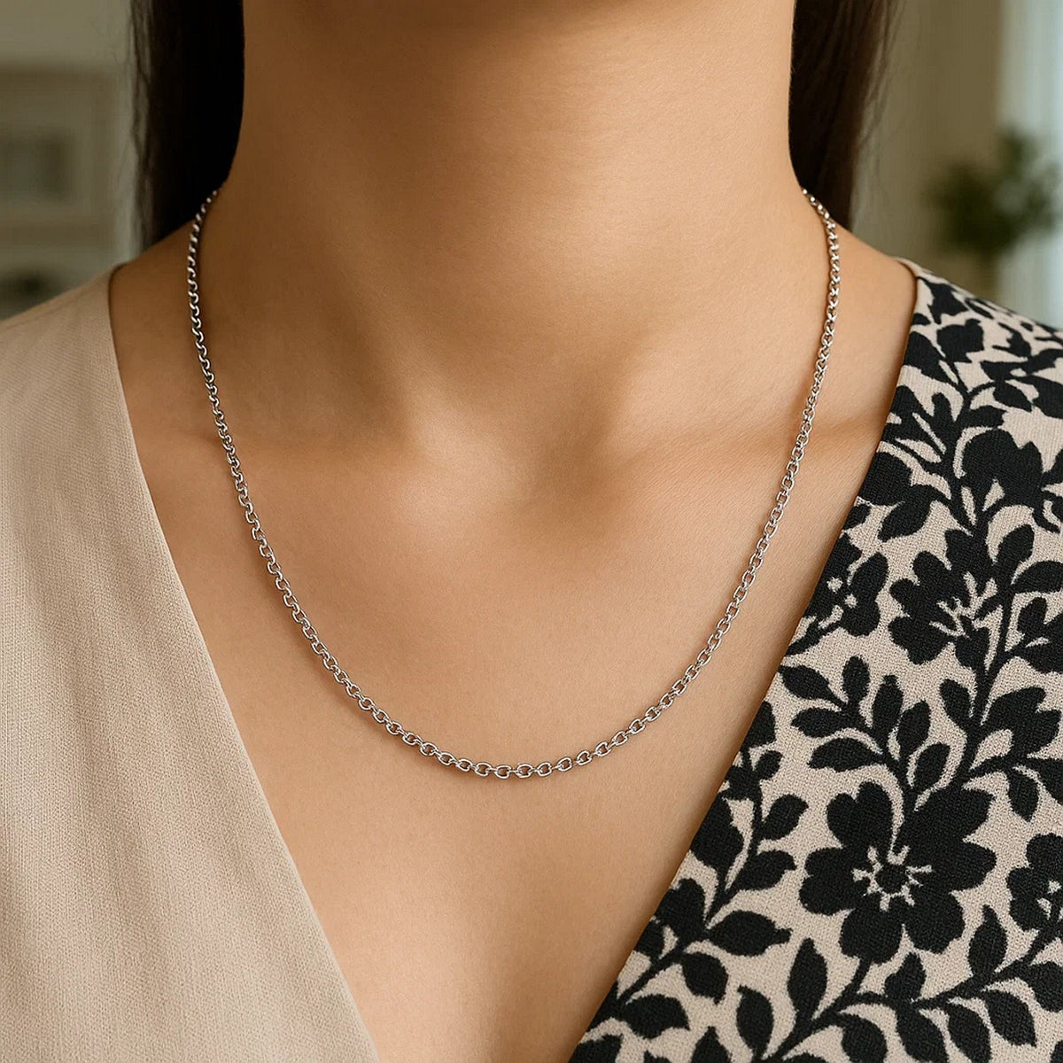 14k Yellow Gold Rolo Chain