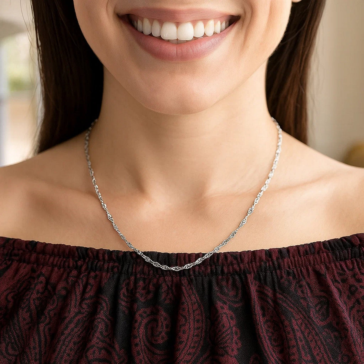 14k Singapore Chain
