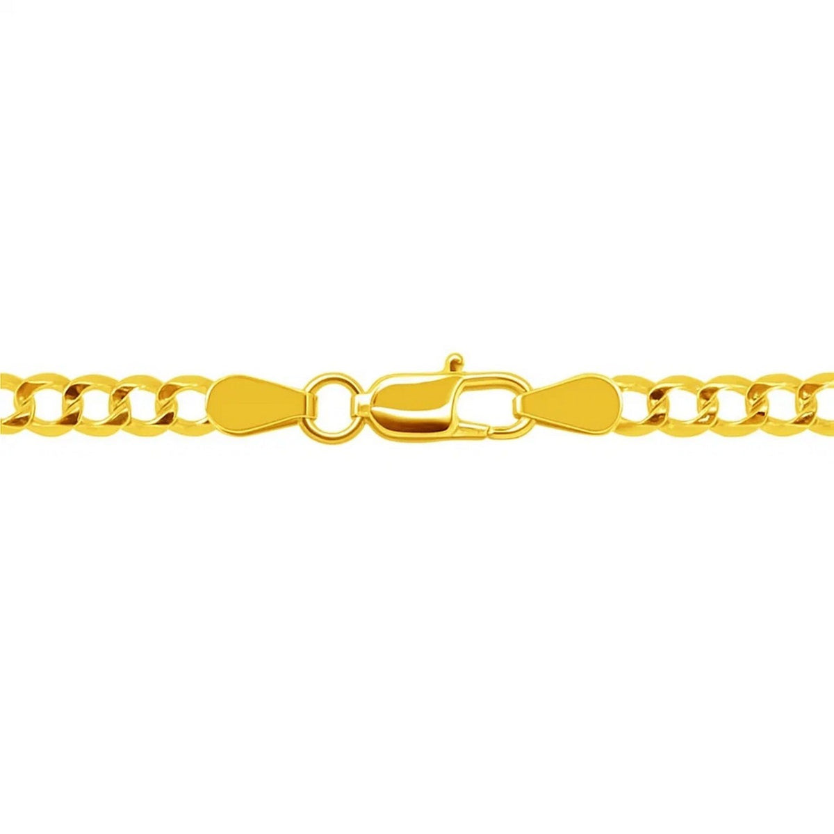 14k Solid Curb Chain