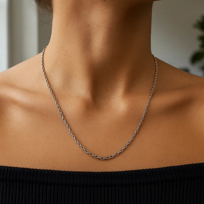 14k Yellow Gold Pendant Chain with Textured Links