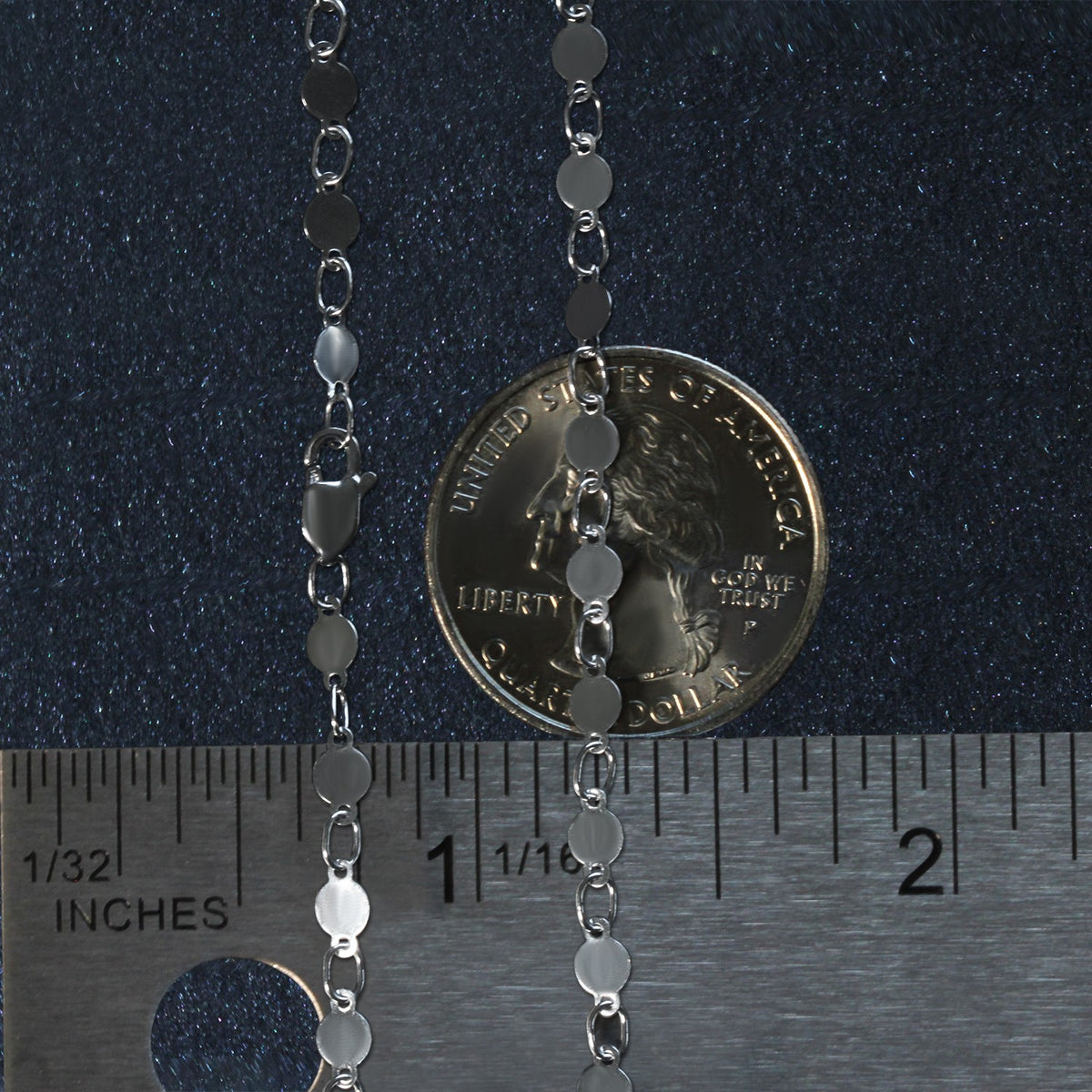 14k Bracelet with Polished Circles (3.90 mm)