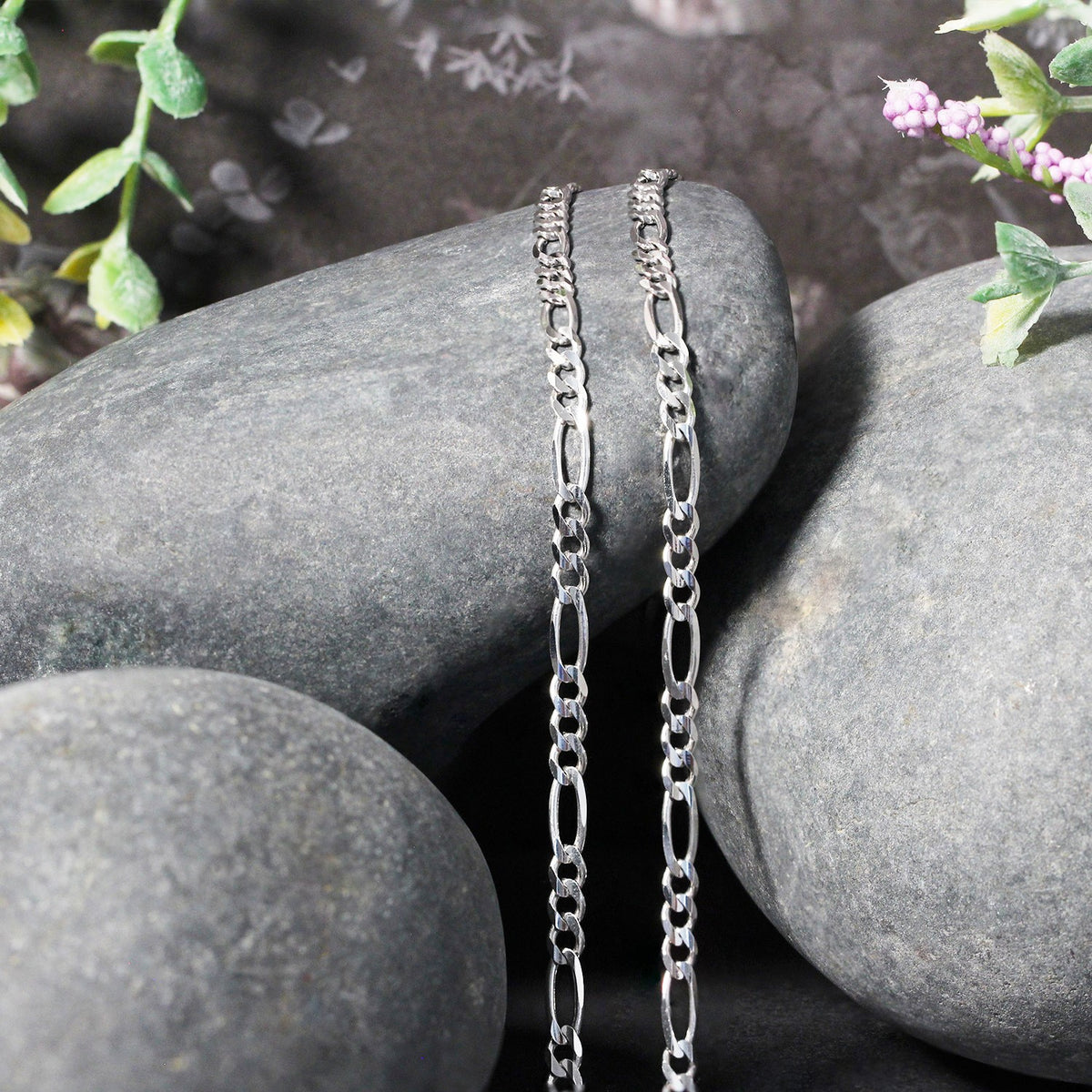 14k Solid Figaro Chain