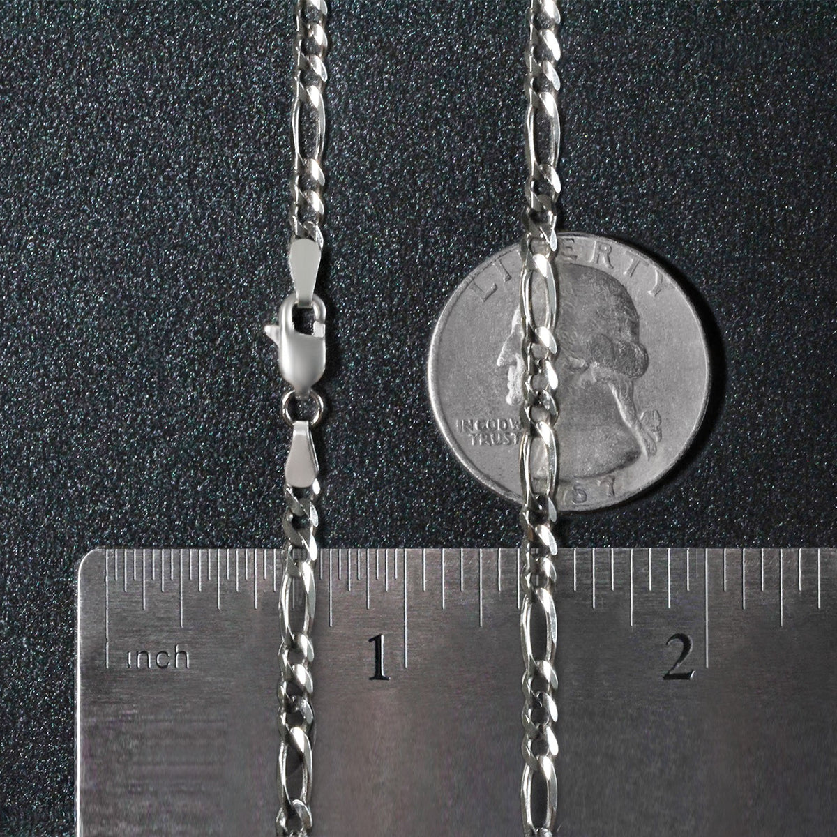14k Solid Figaro Chain