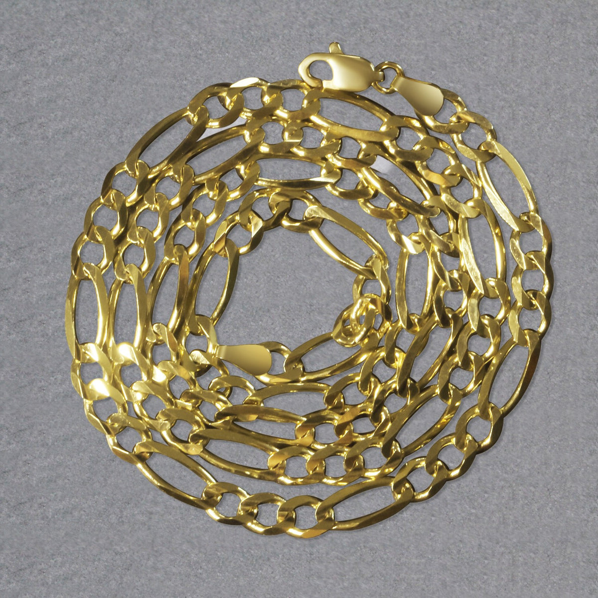14k Solid Figaro Chain