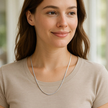 14k Classic Box Chain