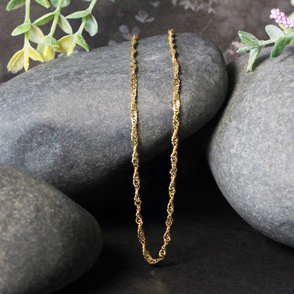 14k Singapore Chain