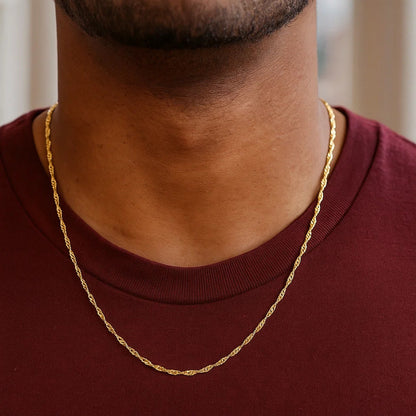 14k Singapore Chain
