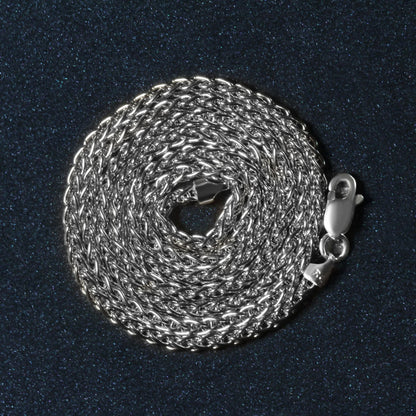 14k Round Wheat Chain